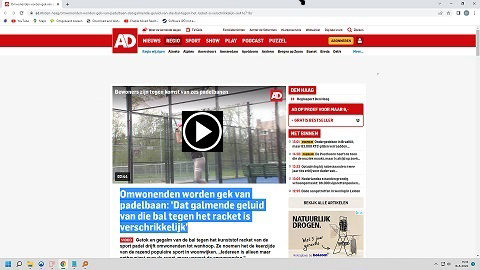 binnenbaan padel